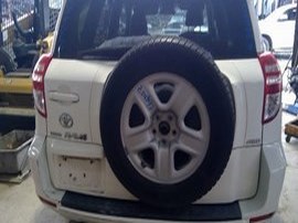 2009 TOYOTA RAV4 WHITE 2.5L,AT,AWD.  Z24897